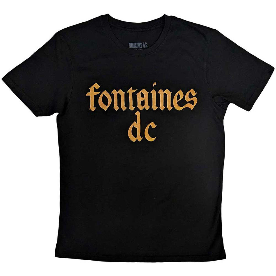 Fontaines D.C. Gothic Logo Black