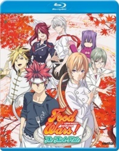 Food Wars: The Third Plate Complete Collection Food Wars: The Third Plate Complete Collection - 3-Disc Blu-Ray Set
