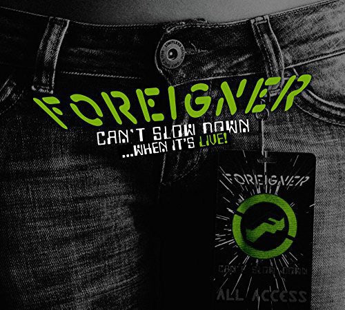 Foreigner Can't Slow Down...When It's Live! - Record Album - Vinyl LP