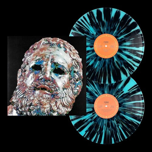 Foxing Foxing - Ice Blue with Black Splatter - Double Record Album - Vinyl LP