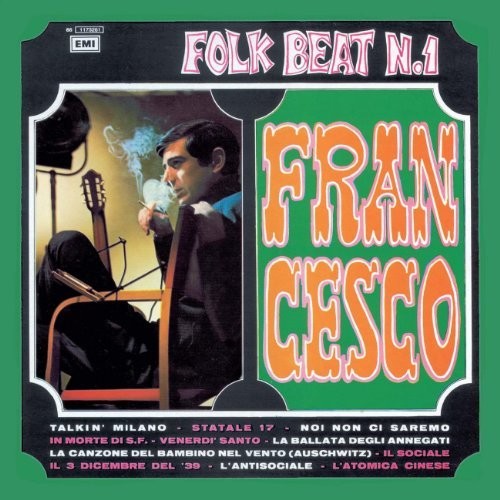 Francesco Guccini Folk Beat N1 - Record Album - Vinyl LP