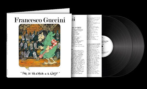 Francesco Guccini Fra La Via Emilia E Il West - Double Record Album - Vinyl LP