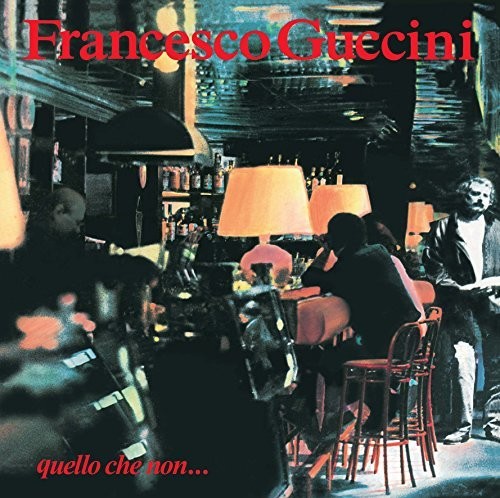 Francesco Guccini Quello Che Non - Record Album - Vinyl LP
