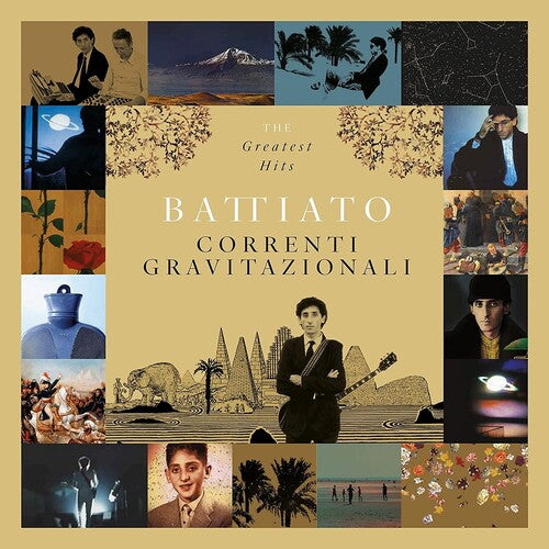 Franco Battiato Correnti Gravitazionali: The Best Of - Triple Record Album - Vinyl LP