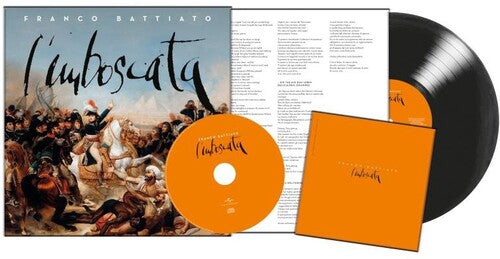 Franco Battiato L'Imboscata 25th Anniversary (LP+CD w/ Bonus Track) - Double Record Album - Vinyl LP