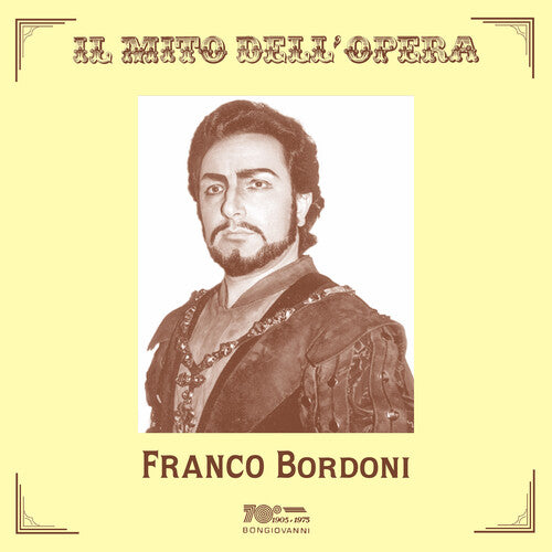Franco Bordoni Il Mito Dell'opera - 2-Disc CD Album