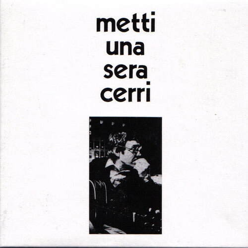 Franco Cerri Metti Una Sera Cerri (white) - Record Album - Vinyl LP