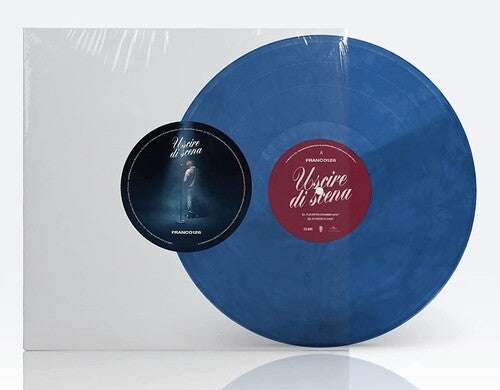 Franco126 Uscire Di Scena (Blue Vinyl) - Record Album - Vinyl LP