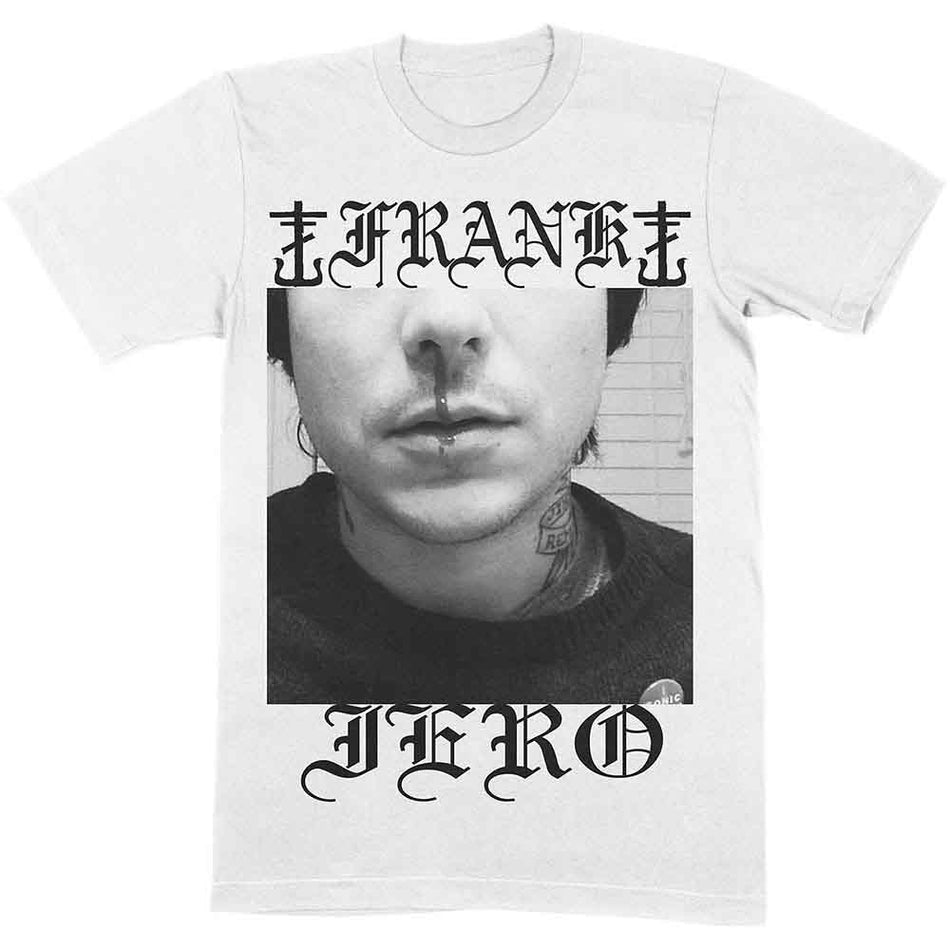 Frank Iero Nose Bleed White