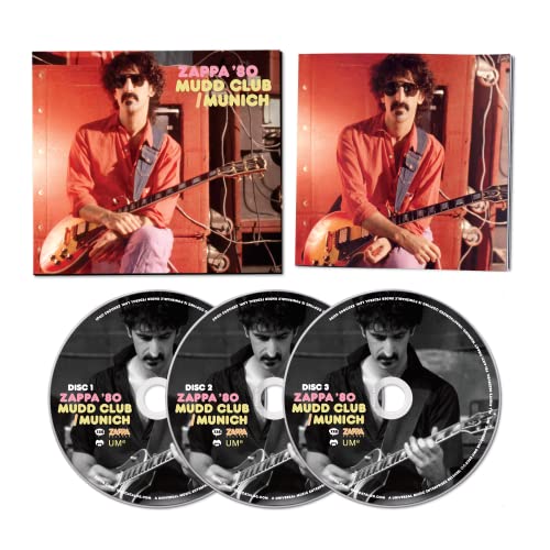 Frank Zappa Zappa '80: Mudd Club/Munich [3 CD]