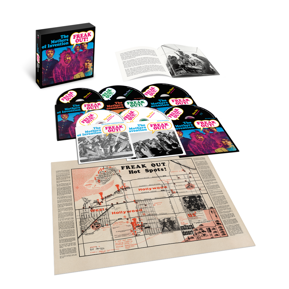 Frank Zappa/The Mothers Of Invention Freak Out! (60Th Anniversary) [Super Deluxe Box Set] [5 CD/Blu-Ray]