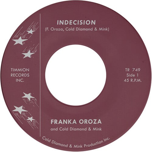 Franka Oroza Indecision - Record Album - Vinyl LP