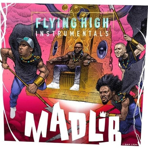 Freddie Gibbs & Madlib Flying High Instrumentals - Record Album - Vinyl LP
