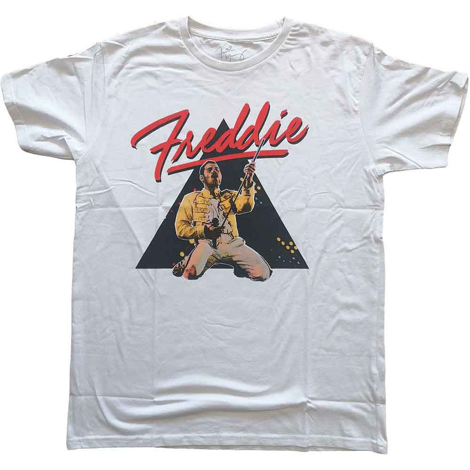 Freddie Mercury Triangle White