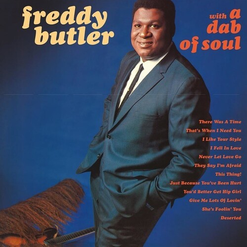 Freddy Butler With A Dab Of Soul - Record Album - Vinyl LP