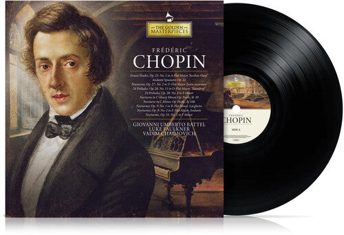 FREDERIC CHOPIN The Golden Masterpieces - Fredeic Chopin - Record Album - Vinyl LP