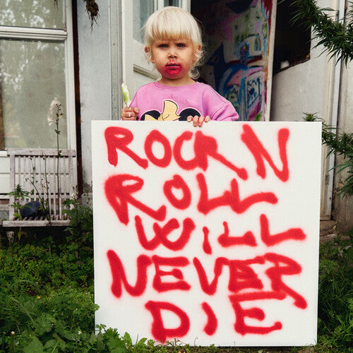 Frederik Valentin Rock N Roll Will Never Die - Record Album - Vinyl LP