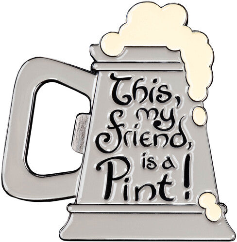 Fridge Magnet (Enamel) - This, My Friend WETA Workshop - The Lord of the Rings Trilogy - This, My Friend, is a Pint! Enamel Magnet - Fridge Magnet