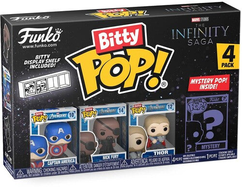 Funko Bitty Pop!: FUNKO BITTY POP!: Marvel - The Infinity Saga 4PK - CD Album