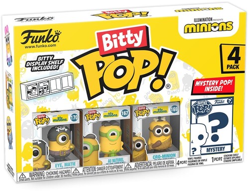Funko Bitty Pop!: FUNKO BITTY POP!: Minions - Eye Matie 4PK - CD Album