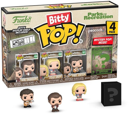 Funko Bitty Pop FUNKO BITTY POP!: TELEVISION: Parks & Recreation - Ron 4PK - CD Album