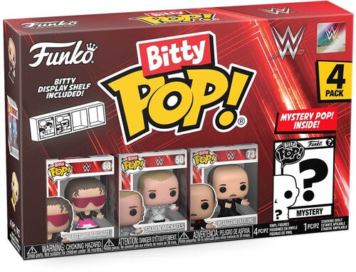 Funko Bitty Pop FUNKO BITTY POP!: WWE - Bret Hart 4PK - CD Album