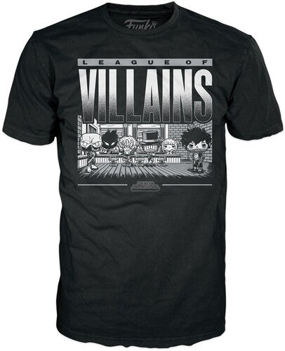 Funko Boxed Tee: FUNKO BOXED TEE: My Hero Academia - Villains Group - L (FS) - Apparel