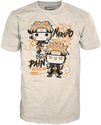 Funko Boxed Tee: Naruto- Naruto v Pain - XS - T-Shirt