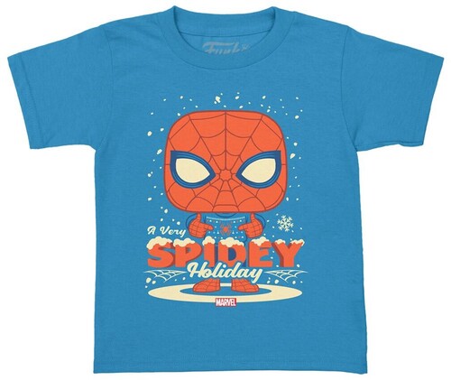 Funko Pocket Pop!&Tee: FUNKO POCKET POP! & TEE: Marvel - Holiday Spiderman - L - Collectible