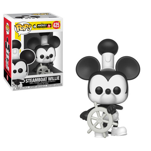 Funko Pop! Disney: Funko POP! DISNEY: Mickey's 90th - Steamboat Willie - CD Album