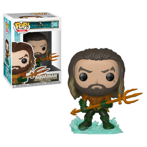 Funko Pop! Heroes: Funko POP! HEROES: Aquaman - Arthur Curry in Hero Suit - CD Album