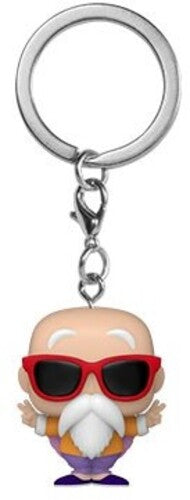 Funko Pop! Keychain: Funko POP! KEYCHAIN: Dragon Ball Z - Master Roshi (Peace Sign) - Keychain