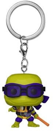 Funko Pop! Keychain: Funko POP! KEYCHAIN: Teenage Mutant Ninja Turtles - Donatello (TMNT) - Merchandising Keychain