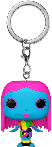 Funko Pop! Keychain: Funko POP! KEYCHAIN: The Nightmare Before Christmas - Blacklight - Sally