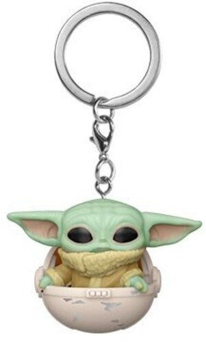 Funko Pop! Keychains: Funko POP! KEYCHAIN: Star Wars - The Mandalorian - The Child in Canister - Keychain