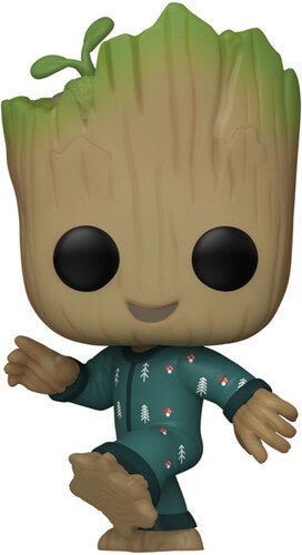 Funko Pop! Marvel: Funko POP! MARVEL: I Am Groot - Groot Shorts PJs (dancing) - CD Album
