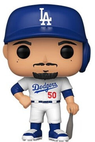 Funko Pop! MLB: Funko POP! MLB: Los Angeles Dodgers - Mookie Betts (Home Uniform) - Consumer Accessories