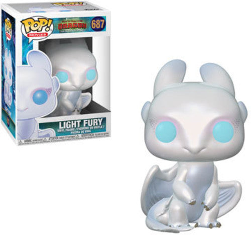 Funko Pop! Movies: Funko POP! MOVIES: How to Train your Dragon - Light Fury - DVD