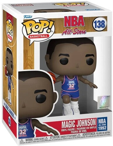 Funko Pop! NBA: Funko POP! NBA: Legends -Magic Johnson (BlueAllStarUni1991) - CD Album