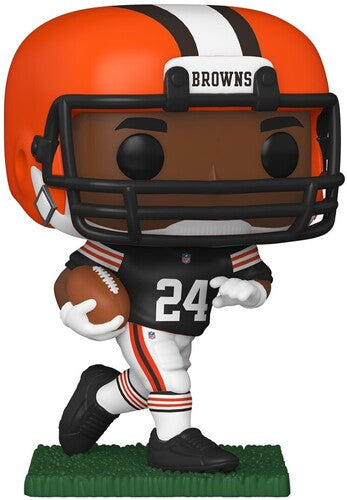 Funko Pop! NFL: Funko POP! NFL: Cleveland Browns - Nick Chubb - Collectible
