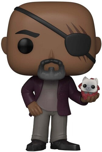 Funko Pop! Vinyl: Funko POP! VINYL: The Marvels - Nick Fury - Collectible Figurine