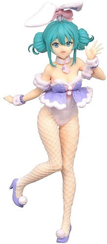 Furyu Furyu - Hatsune Miku - BiCute Bunnies - White Rabbit Purple Color Figure - Collectibles