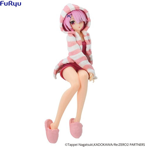 Furyu Furyu - Re:Zero - Noodle Stopper Figure - Ram - Room Wear - Collectibles