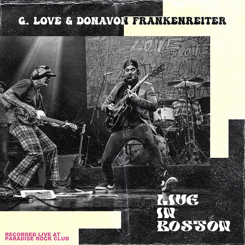 G. Love & Donavon Frankenreiter Live in Boston - Double Record Album - Vinyl LP