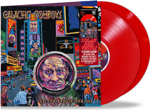 Galactic Cowboys At the End of the Day - Double Record Album - Vinyl LP