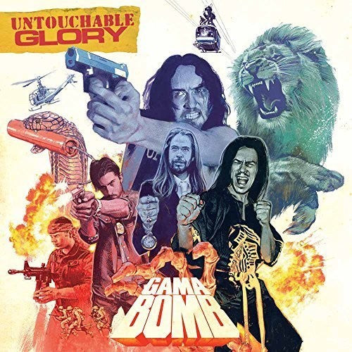 Gama Bomb Untouchable Glory - Record Album - Vinyl LP