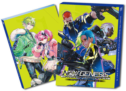 Game Music PSO2 New Genesis Original Sound Track Vol 3 (Original Soundtrack) - 3-Disc CD Album