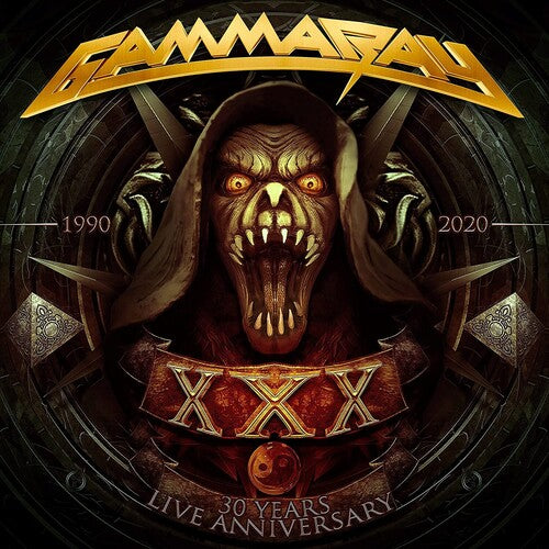 Gamma Ray 30 Years Live Anniversary [Limited Black Vinyl 3LP Set With Blu-Ray] - 4-Disc Record Album - Vinyl LP