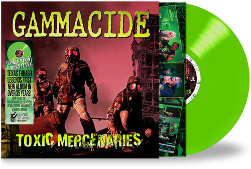Gammacide Toxic Mercenaries - Record Album - Vinyl LP