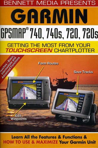 Garmin 740 740S 720 720S Touchscreen Chartplotter - DVD